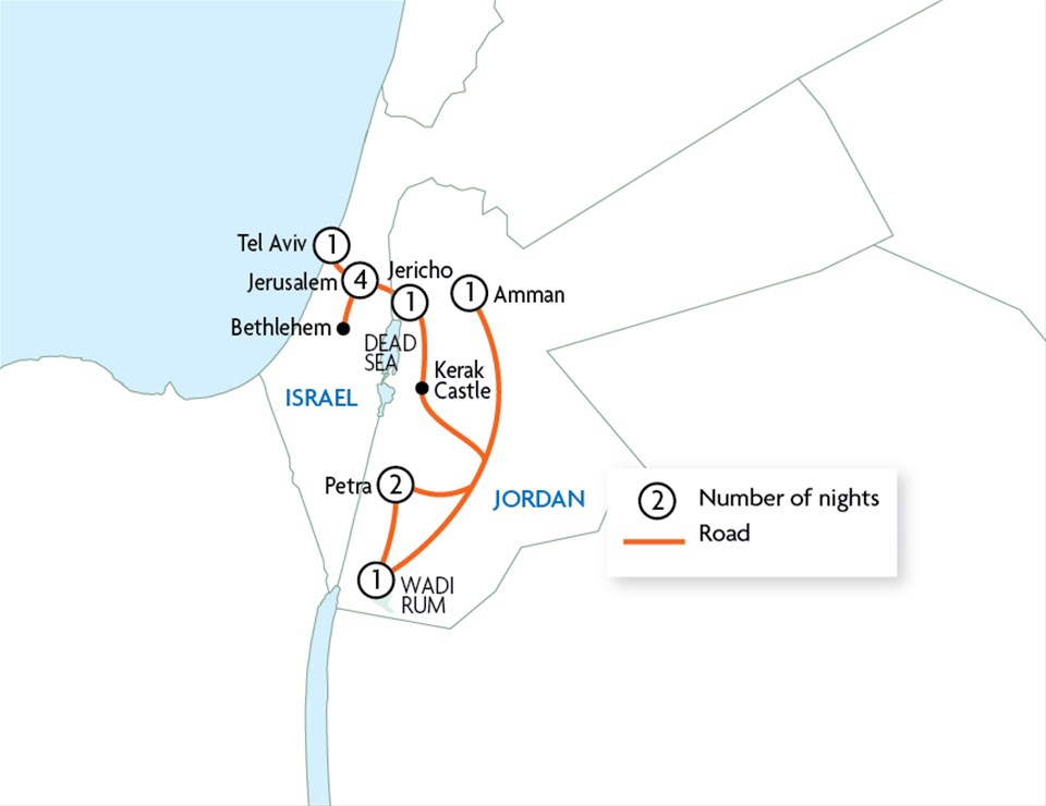 Jordan Israel and Palestine Discovery Trailfinders Ireland